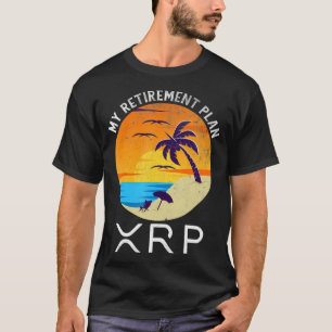 Xrp Ripple Kryptowährung Mein Rentplan Strand T-Shirt