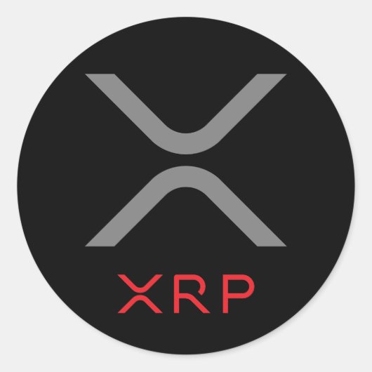 XRP-Ripple-Logo | Aufkleber (Vorderseite)