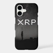XRP Ripple schwarz grau Milchstraße Handyhülle