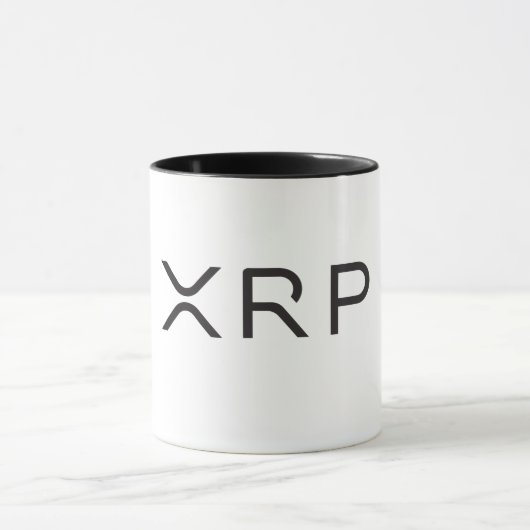 XRP-Tasse für vollständige Logos Tasse (Zentrum)