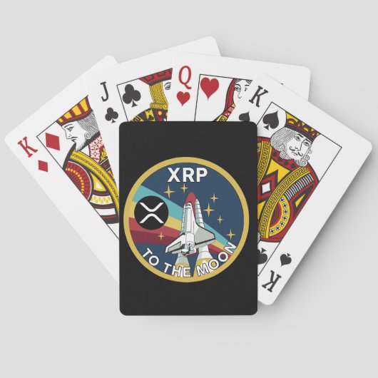XRP-TO-MOON SPIELKARTEN (Rückseite)