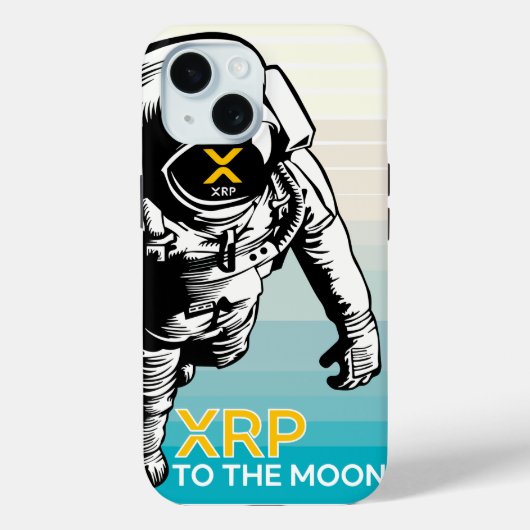 XRP TO MOON - XRP-Kryptowährung Case-Mate iPhone Hülle (Rückseite)