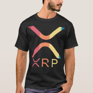 XRP zum Mond XRP-Ripple-Kryptowährungs-Bitcoin T-Shirt