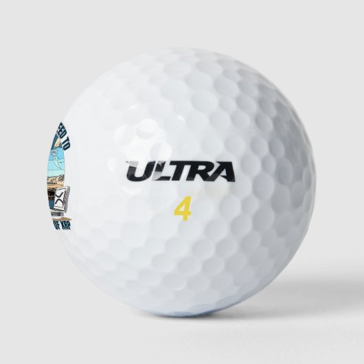 XRP zum Mondastronauten - XRP RIPPLE Golfball (Logo)
