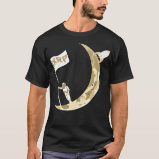 XRP zum Mondrippel XRP Astronautenkrypto T-Shirt