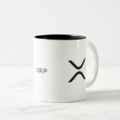 XRP-Zweiton-Tasse Zweifarbige Tasse (VorderseiteRechts)