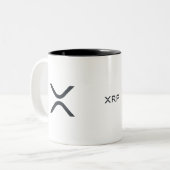 XRP-Zweiton-Tasse Zweifarbige Tasse (Vorderseite Links)