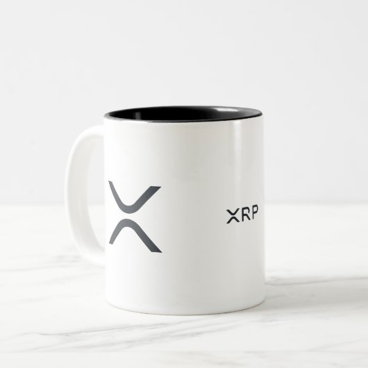 XRP-Zweiton-Tasse Zweifarbige Tasse (Vorderseite Links)