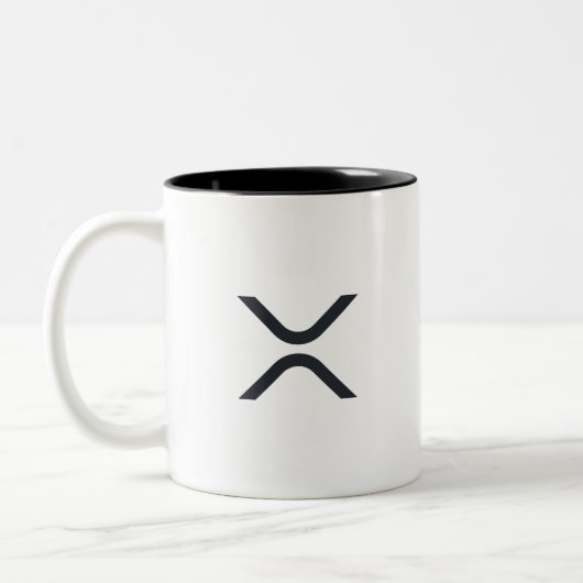 XRP-Zweiton-Tasse Zweifarbige Tasse (Links)