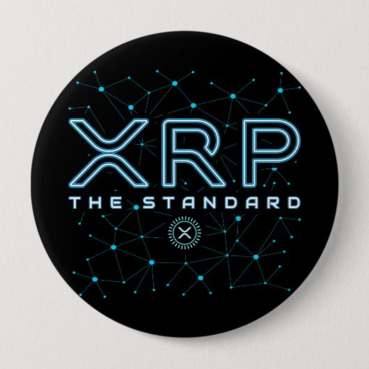 XRPL Blockchain XRP Kryptowährungsstars Button (Vorderseite)