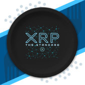 XRPL Blockchain XRP Kryptowährungsstars Pappteller
