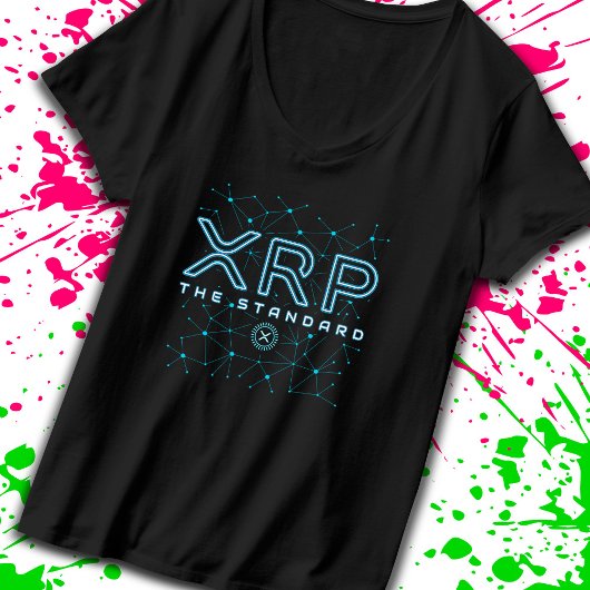XRPL Blockchain XRP Kryptowährungsstars T-Shirt