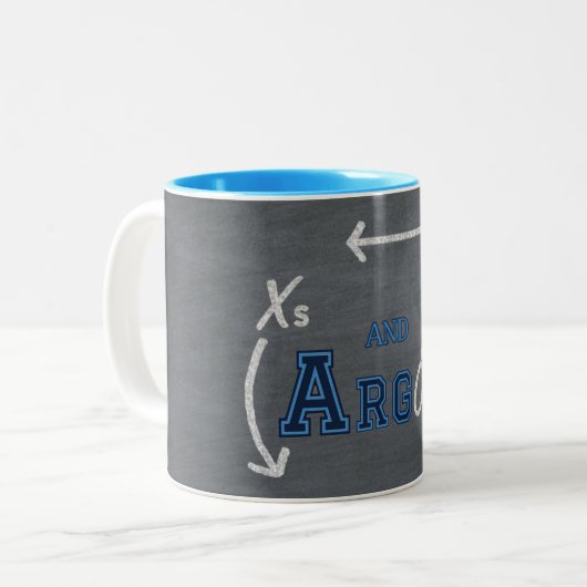 Xs und Argos 11oz Tasse (Vorderseite Links)