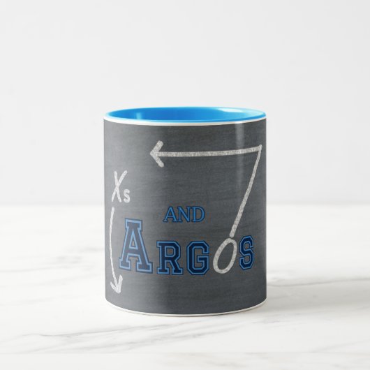 Xs und Argos 11oz Tasse (Mittel)