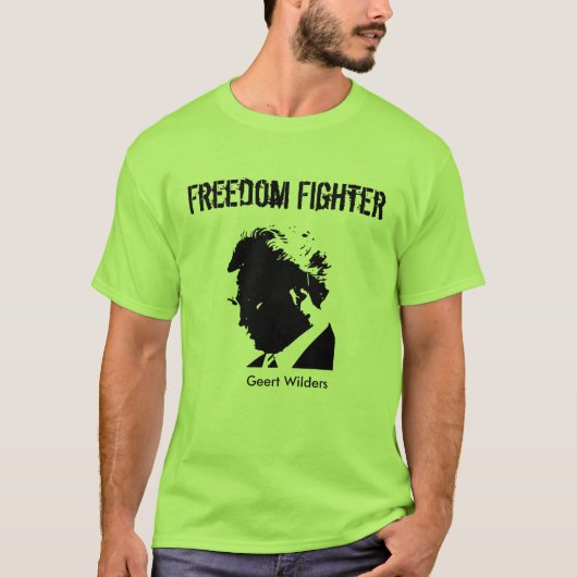 xse2gtvbaod2_000000_640, Geert Wilders, Freiheit… T-Shirt (Vorderseite)