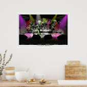 Xtra und die Terrestrials Poster (Küche)