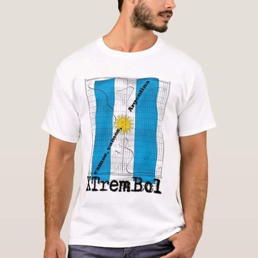 XTremBol Argentinien T-Shirt (Vorderseite)