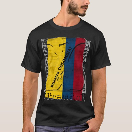 XTremBol Kolumbien T-Shirt (Vorderseite)