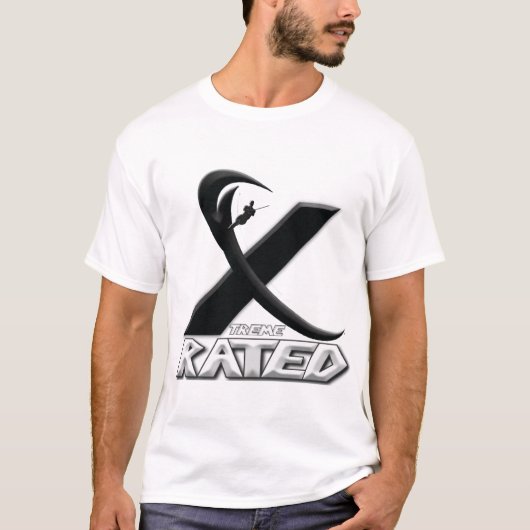 Xtreme Bewertet-Waterskiier T-Shirt (Vorderseite)
