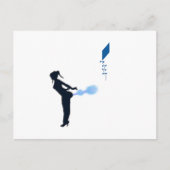 Xtreme Drachenfliegen Postkarte (Vorderseite)