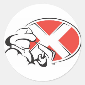 Xtreme Flugleitanlagen-Aufkleber Runder Aufkleber