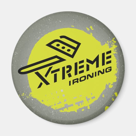 Xtreme Ironing Magnet 3 (Vorne)