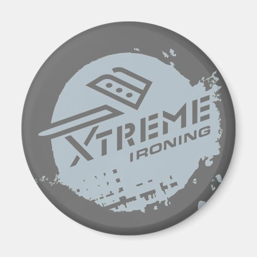 Xtreme Ironing Magnet 4 (Vorne)