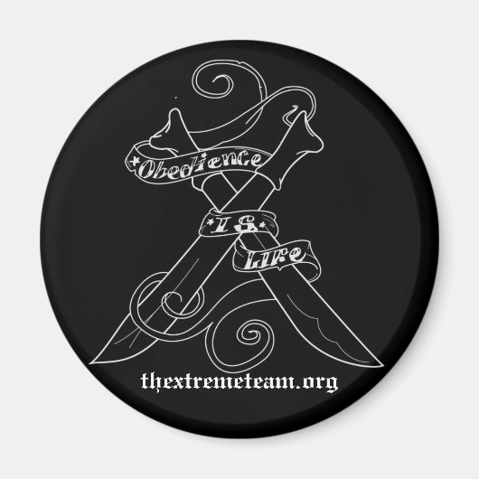 Xtreme-Mannschaftsmagnet Magnet (Vorne)