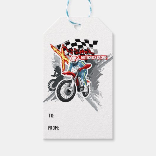 Xtreme Motocross Racing | Sport Geschenkanhänger (Vorderseite)