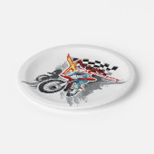 Xtreme Motocross Racing | Sport Pappteller (Schrägansicht)