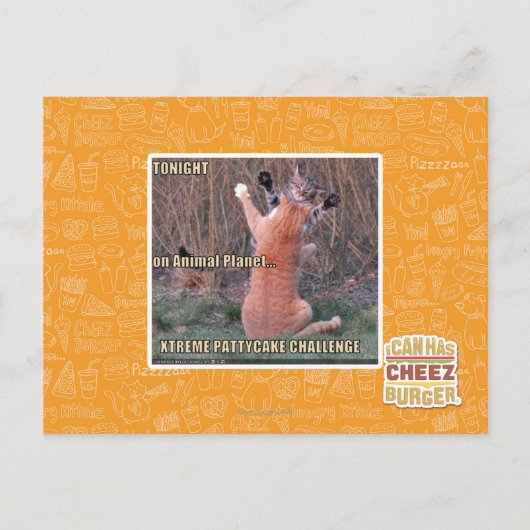 Xtreme PattyCake Challenge Postkarte (Vorderseite)