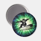 Xtreme Snowboarding Magnet (Vorderseite/Rückseite)