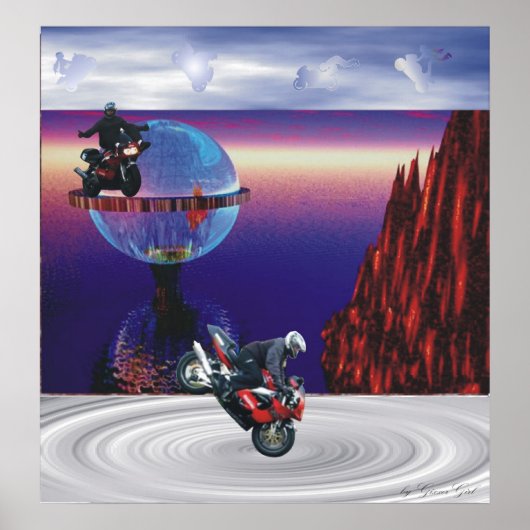 Xtreme Street by GixxerGirl Poster (Vorne)