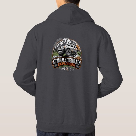 Xtreme Terrain Explorers Hoodie (Rückseite)