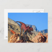 Xuanhanosaurus Dinosaurier Postkarte (Vorne/Hinten)