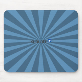 Xubuntu Linux-Blau-Sternexplosion Mousepad
