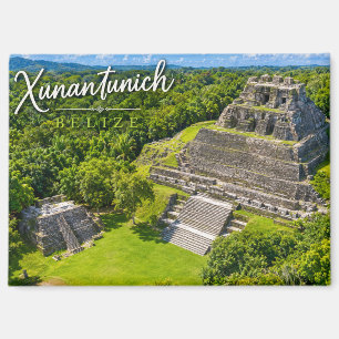 Xunantunich Belize Mayanische archäologische Sehen Magnet