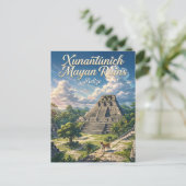 Xunantunich Belize Postkarte (Stehend Vorderseite)