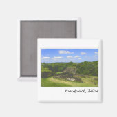 Xunantunich Mayan Ruin in Belize Magnet (Vorderseite/Rückseite)