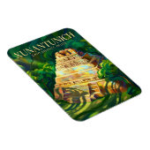 Xunantunich Mayan Ruinen Belize Magnet (Rechte Seite)