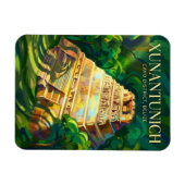 Xunantunich Mayan Ruinen Belize Magnet (Horizontal)