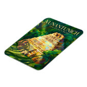 Xunantunich Mayan Ruinen Belize Magnet (Linke Seite)