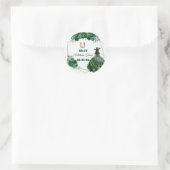 xv-Aufkleber Runder Aufkleber (Tasche)