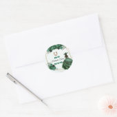 xv-Aufkleber Runder Aufkleber (Umschlag)