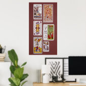 XVI Der Tower der Zerstörung Poster (Heimbüro)