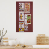 XVI Der Tower der Zerstörung Poster (Küche)