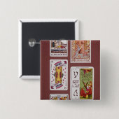 XVI der Turm der Zerstörung Button (Vorne & Hinten)