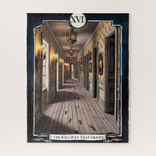 XVI Der wachsende Gang - es weiß, Tarot Puzzle