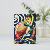 XVII Die Star Tarot PostCard Postkarte (Stehend Vorderseite)