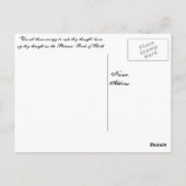 XVII Die Star Tarot PostCard Postkarte (Rückseite)